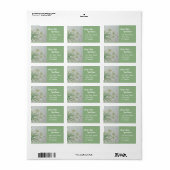 ホワイトリリー ラベル (フルシート)