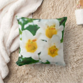 ホワイトリリー – 愛のシンボル クッション (ブランケット)