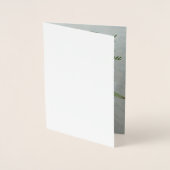 ホワイトリリー 箔カード (正面)