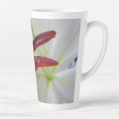 ホワイトリリー、花。ラテマグ カフェラテマグ (右)