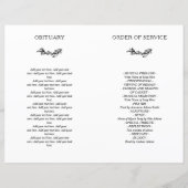 ホワイトリース写真お祝いのライフプログラム (裏面)