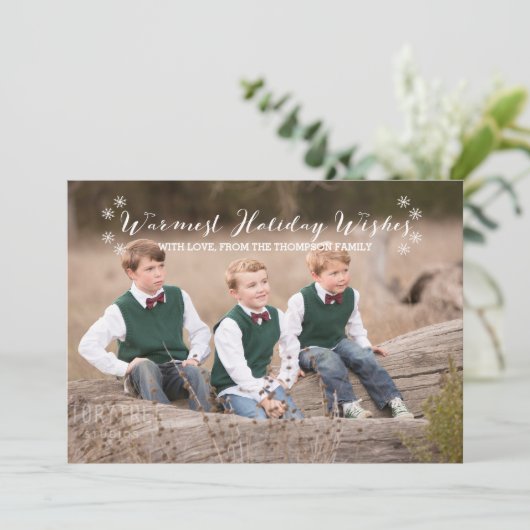 ホワイトリートホワイズフォトフラットカード シーズンカード (スタンド正面)