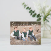 ホワイトリートホワイズフォトポストカード シーズンポストカード (スタンド正面)