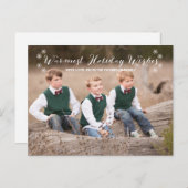 ホワイトリートホワイズフォトポストカード シーズンポストカード (正面/裏面)