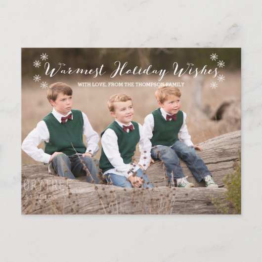 ホワイトリートホワイズフォトポストカード シーズンポストカード (正面)