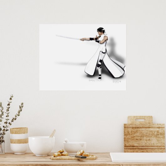 ホワイトルーム ポスター (キッチン)