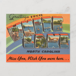 ホワイトレイクからの挨拶 ポストカード