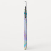 *~*ホワイトレインボーアゲート金ゴールドグリッターパステル Case-Mate iPhoneケース (裏面/左)