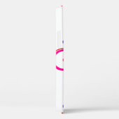 ホワイトレインボーバイクカラフル Case-Mate iPhoneケース (裏面 / 右)