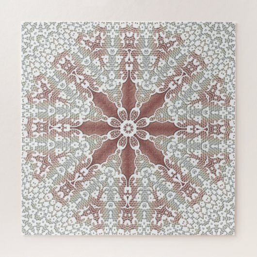 ホワイトレエレガントースフローラジグソーパズル ジグソーパズル (横)