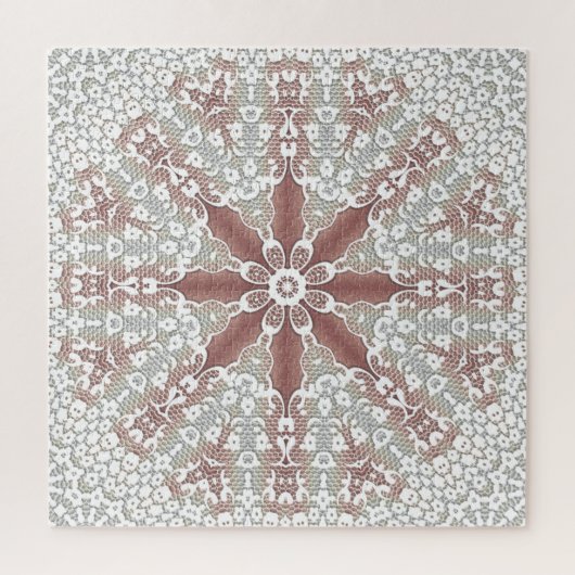 ホワイトレエレガントースフローラジグソーパズル ジグソーパズル (縦)