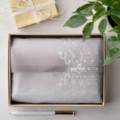 ホワイトレエレガントースフローラティッシュペーパー 薄葉紙 (ギフト)