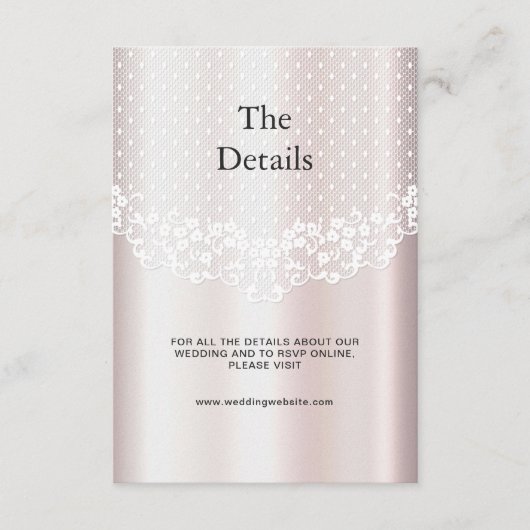 ホワイトレエレガントースフローラ詳細エンクロージャカード エンクロージャーカード (正面)