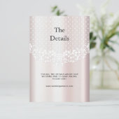 ホワイトレエレガントースフローラ詳細エンクロージャカード エンクロージャーカード (スタンド正面)