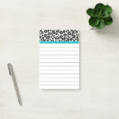 ホワイトレオパード オフィス先生用付箋 ギフト ポストイット (オフィス)