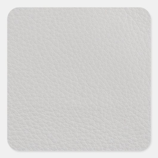 ホワイトレザー スクエアシール (正面)