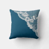 ホワイトレフェイクスコーナーセルーリアンブルー クッション (裏面)