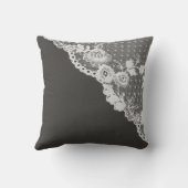 ホワイトレフェイクスコーナー木炭グレー クッション (裏面)