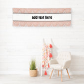 ホワイトレフェイクース生地の背景 横断幕 (インサイチュ)