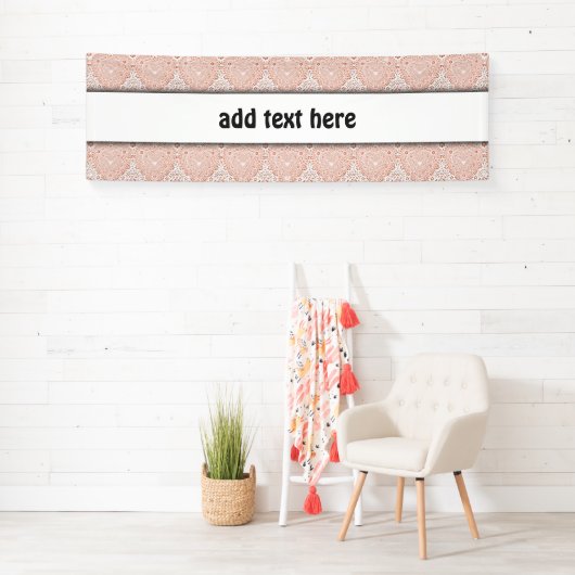 ホワイトレフェイクース生地の背景 横断幕 (インサイチュ)