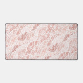 ホワイトレフェイクース釣りネットモダンデザイン デスクマット (正面)