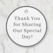 ホワイトレモノグラムのース結婚 フェイバータグ (裏面)