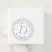 ホワイトレモノグラムのース結婚 フェイバータグ (インサイチュ)