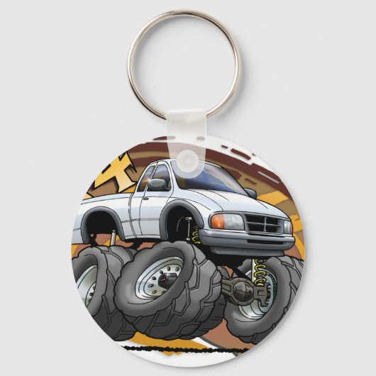 ホワイトレンジャー キーホルダー (正面)