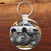 ホワイトレンジャー キーホルダー (正面)