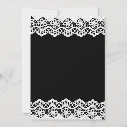 ホワイトレースとプロミッ結婚ズ 招待状 (裏面)