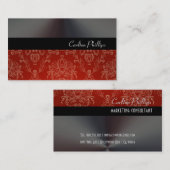 ホワイトレースの名刺 名刺 (正面/裏面)