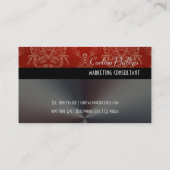 ホワイトレースの名刺 名刺 (裏面)