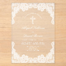 ホワイトレースの宗教的な結婚式