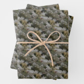 ホワイトレースキャップアジサイの花 ラッピングペーパーシート (インサイチュ)