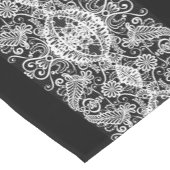 ホワイトレースショートテーブルランナー ショートテーブルランナー (コーナー)