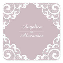 ホワイトレースシール