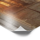 ホワイトレースファンタジーシティ フォトプリント            (角)