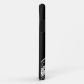 ホワイトレースリボンiPhone 5ケース Case-Mate iPhoneケース (裏面/右)