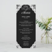 ホワイトレース手打ち拘束結婚手 メニュー (スタンド正面)