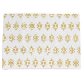 ホワイトレース抱き枕 ラージペーパーバッグ (正面)