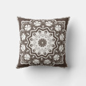 ホワイトレース クッション (裏面)