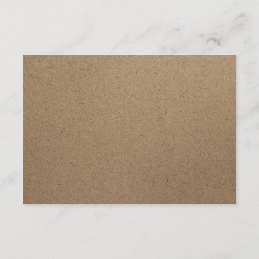 ホワイトレース | クラフトウェディングレセプションカード エンクロージャーカード (裏面)