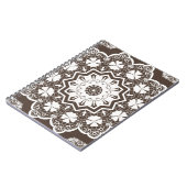 ホワイトレース ノートブック (左側)