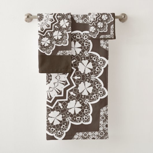 ホワイトレース バスタオルセット (インサイチュ)