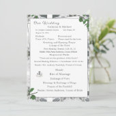 ホワイトレース&バラ葉ズヌプティアルマス プログラム (スタンド正面)