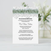 ホワイトレース & ベイビーズブレス ウェディング アコモデーションズ (スタンド正面)