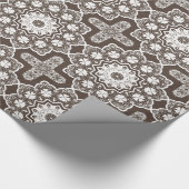 ホワイトレース ラッピングペーパー (角)