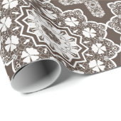 ホワイトレース ラッピングペーパー (ロールコーナー)