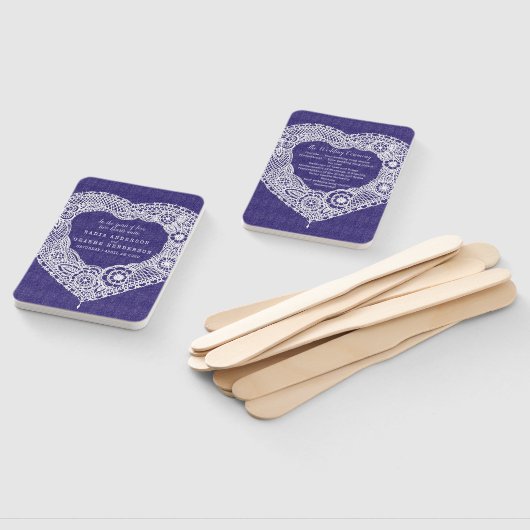 ホワイトレ結婚ースのネイビー効果ファブリックプログラムファン ハンドファン (組立なし)