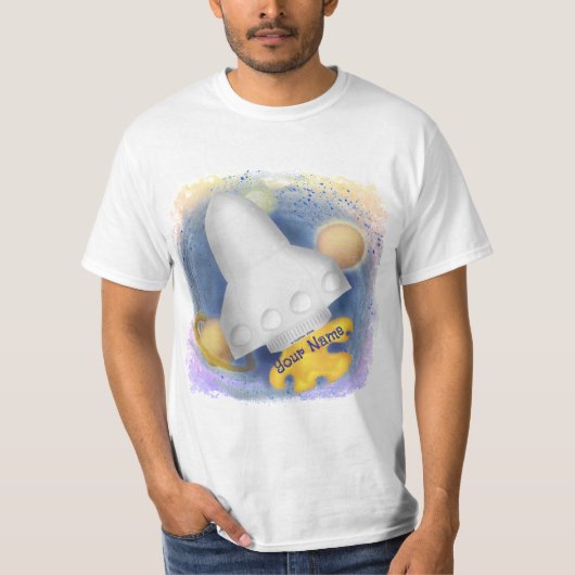 ホワイトロケットTシャツ Tシャツ (正面)